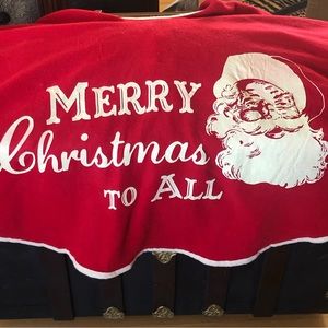 Kurt Adler Red Old Timey 52” Christmas Tree Skirt